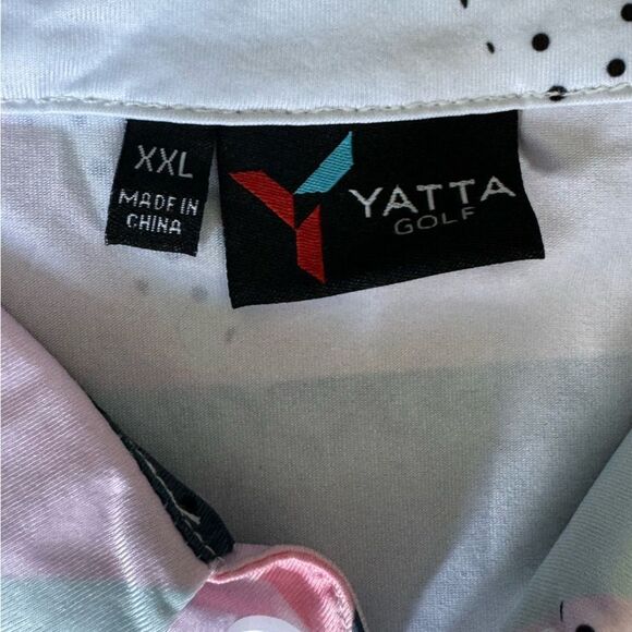Yatta Golf Men's Size XXL Birdie Dropper Short Sleeve Polo Shirt - Picture 5 of 7